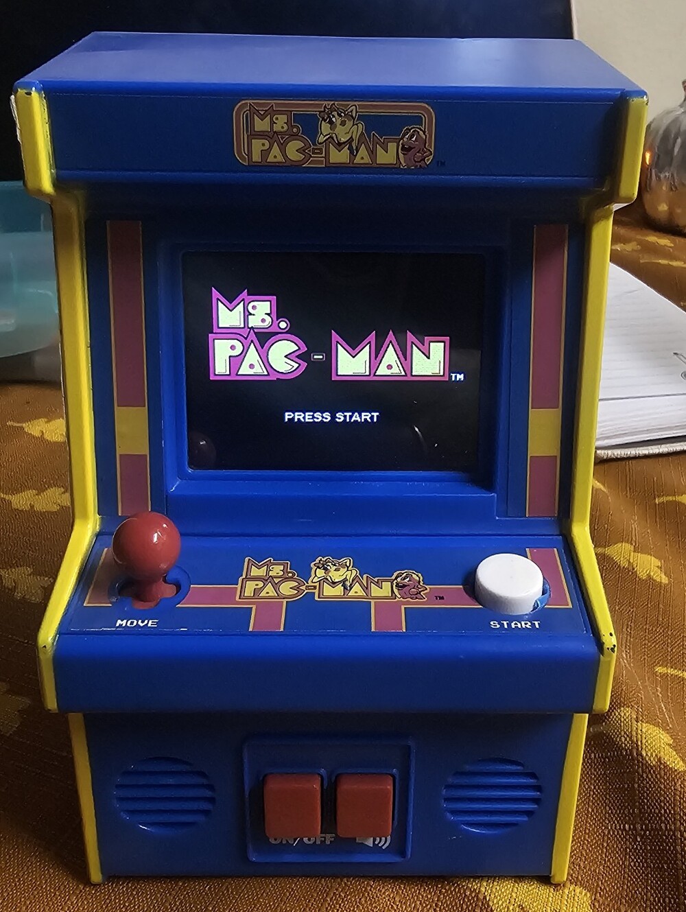 Blue Mini Arcade Game Console